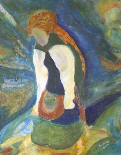 Kneeling Woman